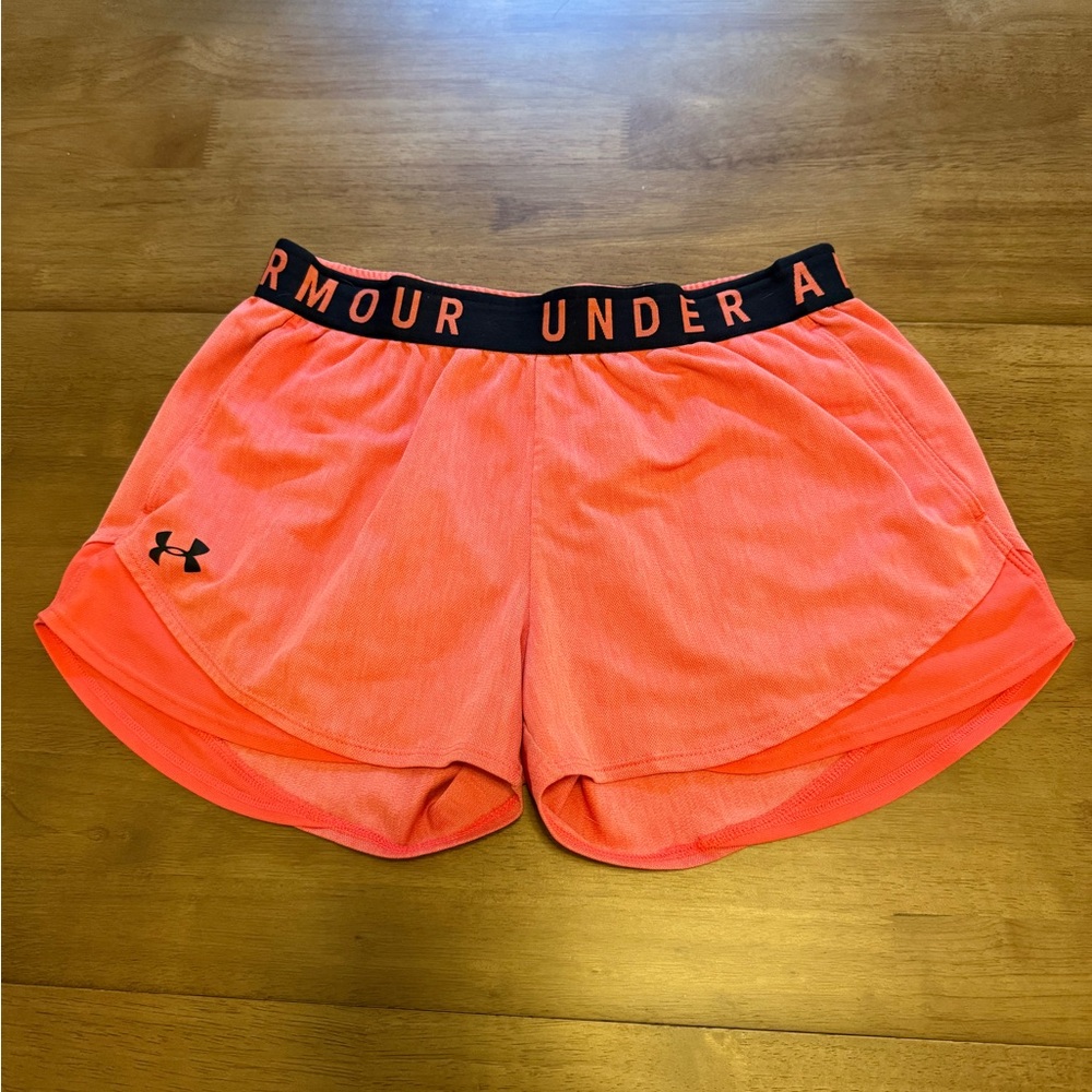 Under Armour Women's Moisture Wicking Play Up 3.0 Gym Shorts 3" Inseam | Small - Picture 2 of 8